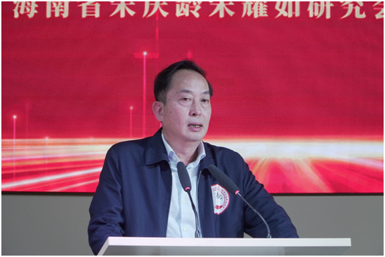 海南春光食品有限公司董事長黃春光。符敦孝攝